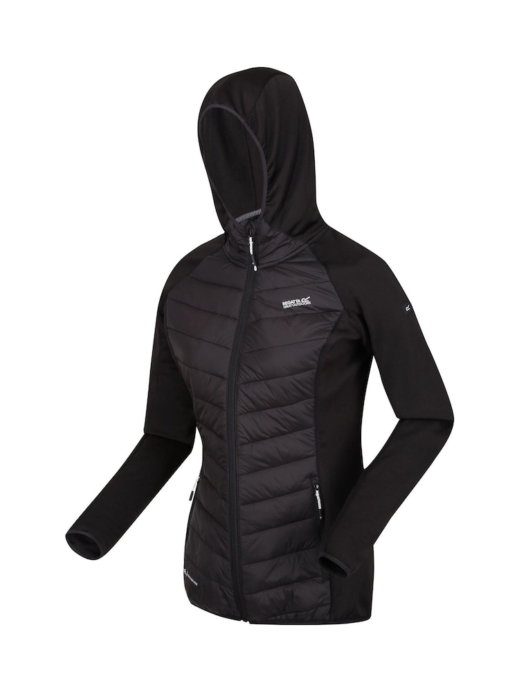 Regatta Black Womens Andreson VIII Hybrid Walking Jacket - Image 9 of 9