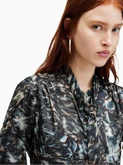 AllSaints Blue Toni Caladesi Shirt - Image 5 of 6