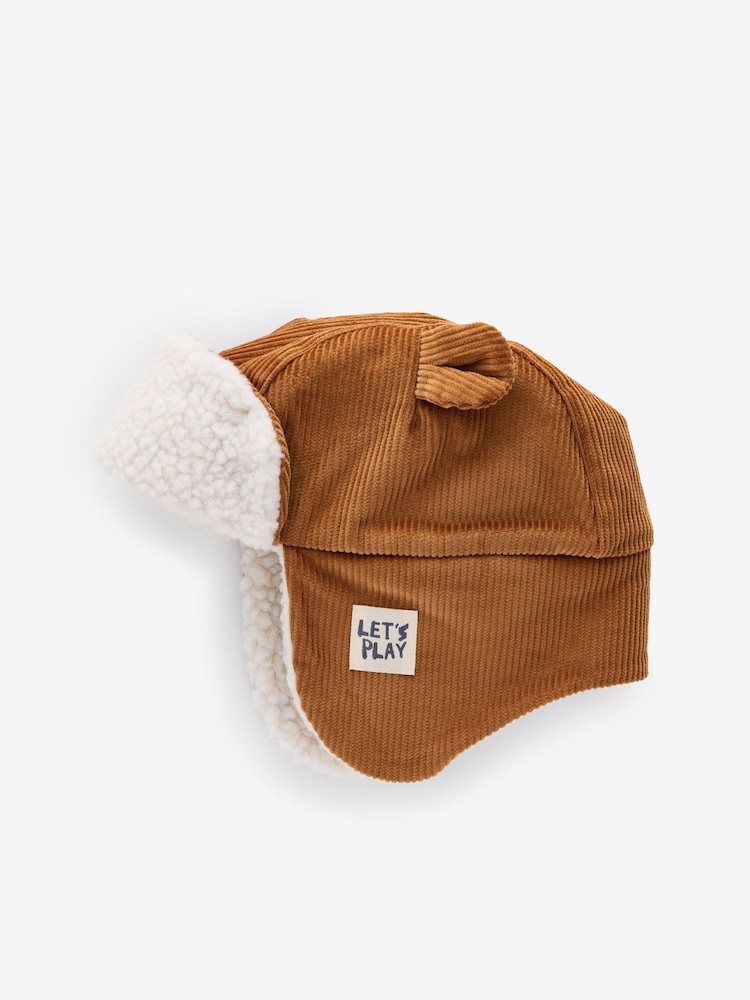 Medena - Bear Ear kapa z zaščito za ušesa klobuki in kape; pokrivala (3mths-6yrs) - Slika 1 iz 2