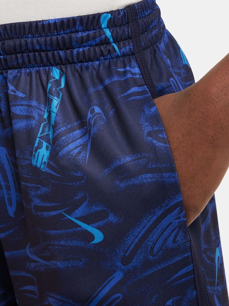 Nike Blue Multi Dri-FIT Training Shorts - Image 4 of 4