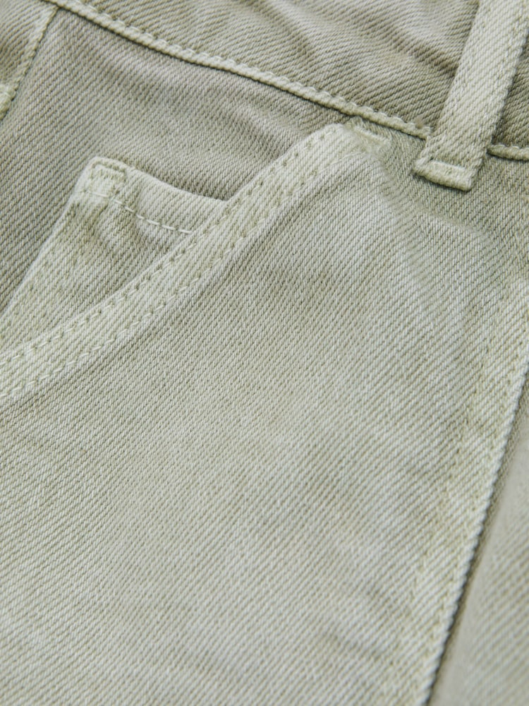 Reiss Washed Green Jem Garment Dyed Utility Tapered Jeans - Image 5 of 5