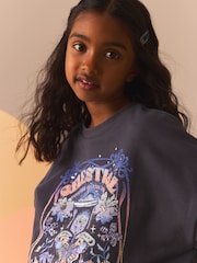 Grey Celestial Embellished Sweatshirt (3-16yrs) - Image 4 of 4