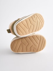Green Easy Fastening High Top Baby Trainers (0-24mths) - Image 3 of 4