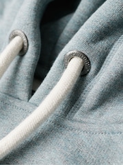 Superdry Blue Core Logo Classic Hoodie - Image 5 of 6