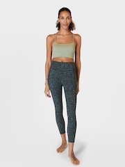 Sweaty Betty Savannah Green Spirit Reformed Yoga Bra - Image 4 of 7