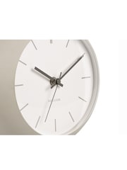 Karlsson Warm Grey Nirvana Globe Table Clock - Image 4 of 4