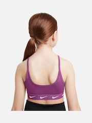Фиолетовая фуксия - Спортивное бюстгальтер Nike DriFIT One - Изображение 2 из 3