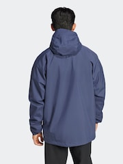 adidas Terrex Navy Multi 2L RAIN.RDY Jacket - Image 3 of 7