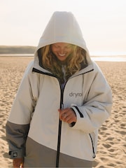 dryrobe Natural Advance Adults Long Sleeve Robe - Image 7 of 9