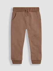 JoJo Maman Bébé Blue Tiger Colour Block Appliqué Sweatshirt & Jogger Set - Image 5 of 10
