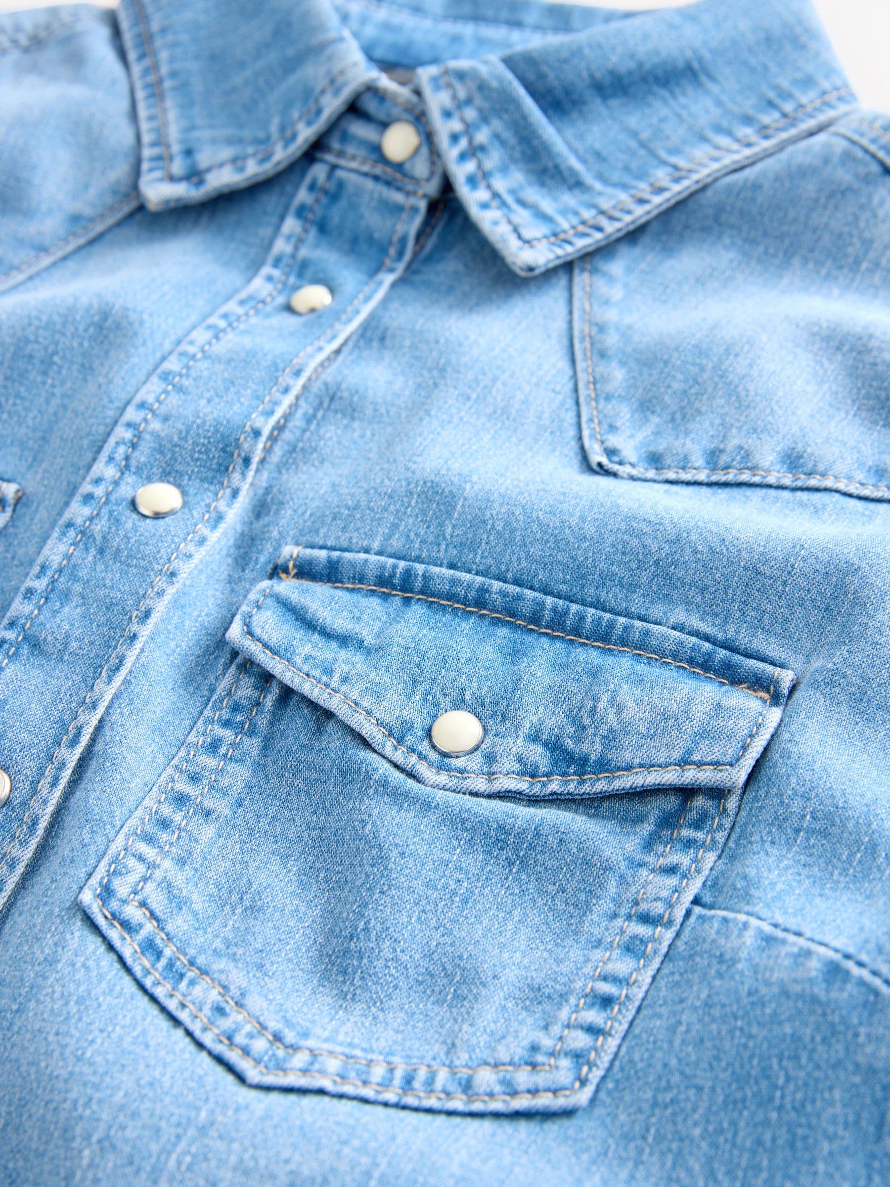 shirring design shirt(white) - HOWDY.