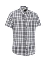 Mountain Warehouse Grey Mens Weekender 100% Cotton Shirt - Image 2 of 5