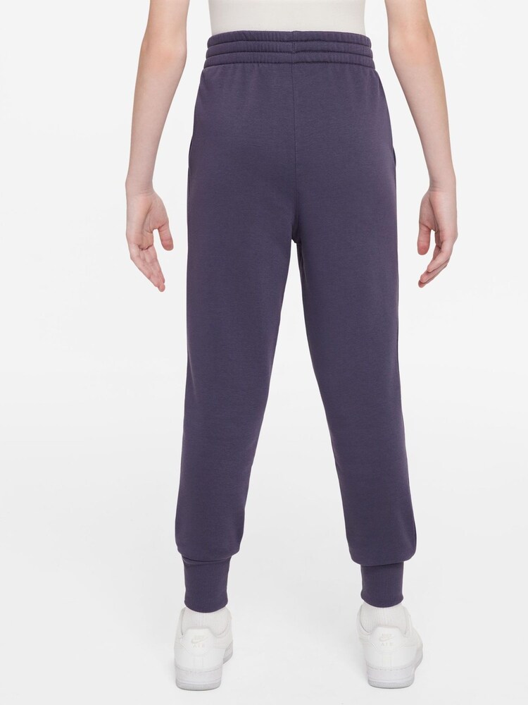 Nike Purple Raisin Club Fleece HighWaisted Fitted Joggers - Image 2 of 3