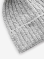 Sivi pom - Cable Knit čepica klobuki in kape; pokrivala (3-16yrs) - Slika 3 iz 3