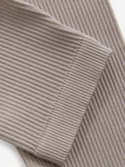 Beige Seamless Ribbed High Waist Leggings (3-16yrs) - Image 8 of 8
