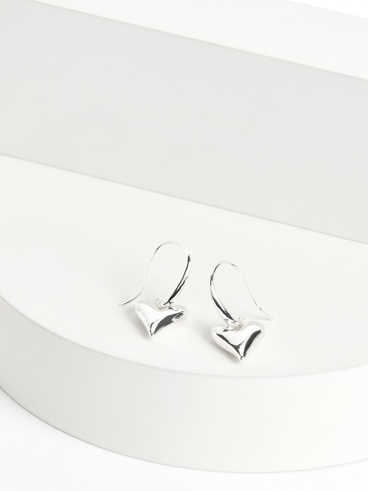 Aela Heart Drop Earrings - Image 1 of 1
