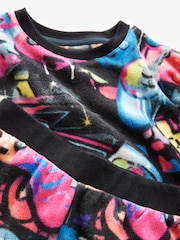 Multi Bright Gamer Single Soft Touch Fleece With Elastane (3-16yrs) - Image 7 of 9