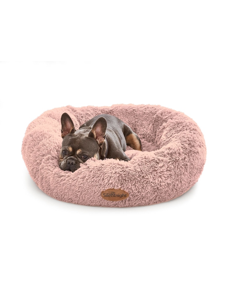 Silentnight Pink Calming Donut Pet Bed - Image 1 of 3