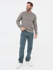 FatFace Blue Modern Coastal Chinos - Image 1 of 5