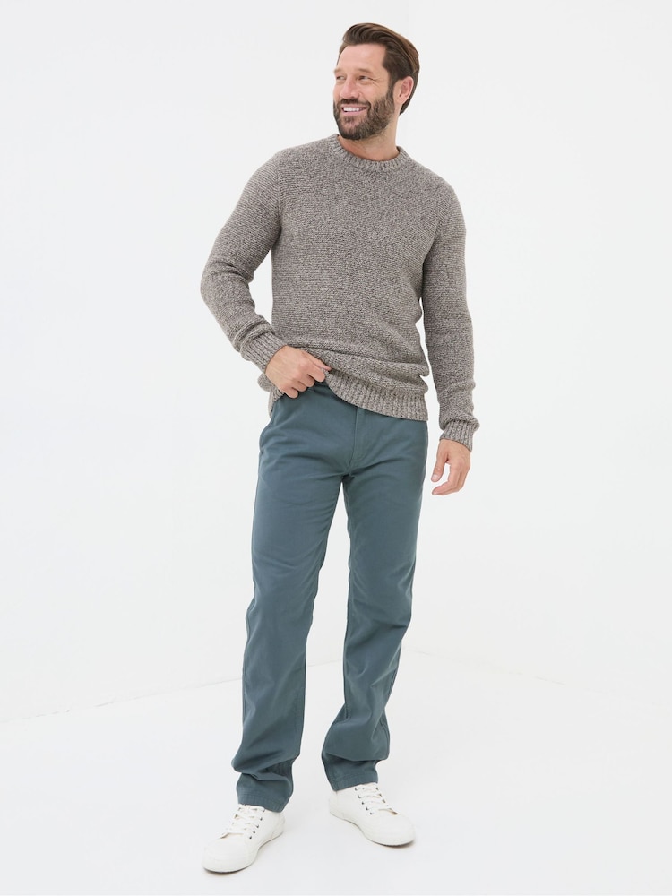 FatFace Blue Modern Coastal Chinos - Image 1 of 5