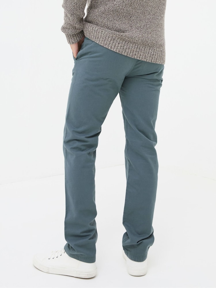 FatFace Blue Modern Coastal Chinos - Image 2 of 5