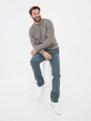FatFace Blue Modern Coastal Chinos - Image 3 of 5