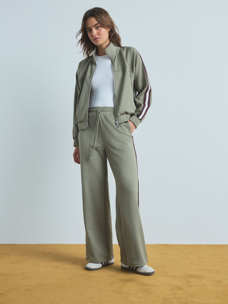 Green Side Stripe Trousers - Image 2 of 4
