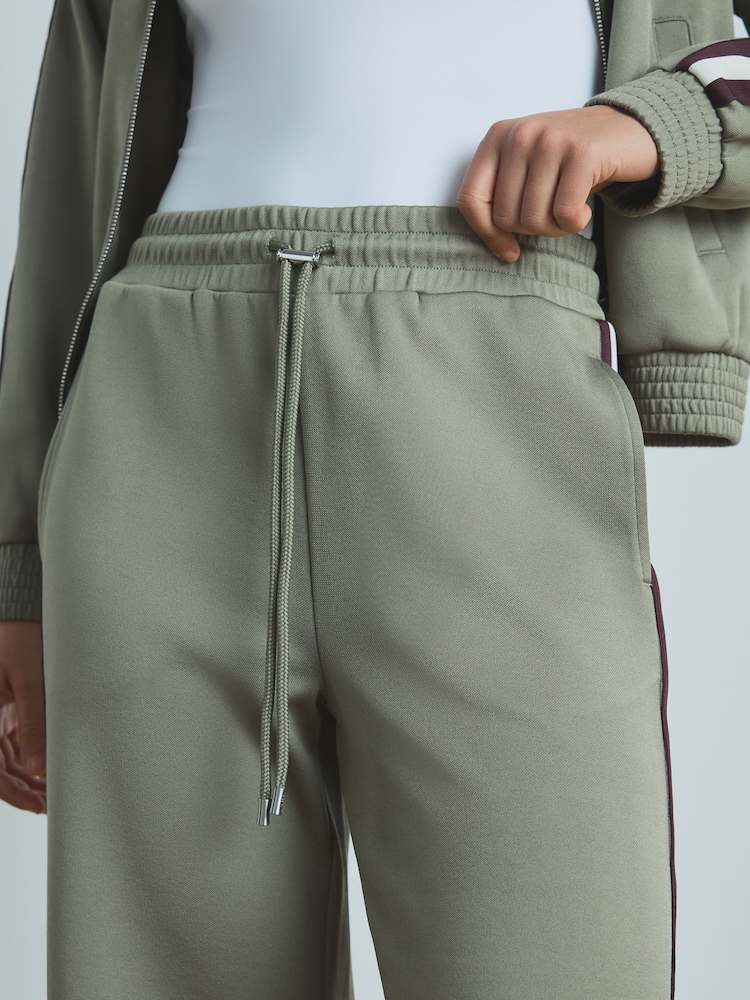 Green Side Stripe Trousers - Image 4 of 4