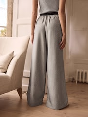 Grey Premium Pull On Diamonte Trousers - Image 3 of 6