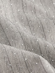 Grey Premium Pull On Diamonte Trousers - Image 6 of 6