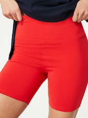 Red Active Sports Cycling Shorts - Image 1 of 6