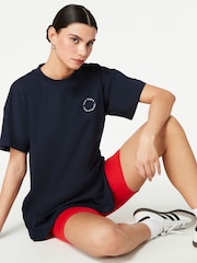 Red Active Sports Cycling Shorts - Image 4 of 6