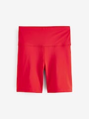 Red Active Sports Cycling Shorts - Image 5 of 6