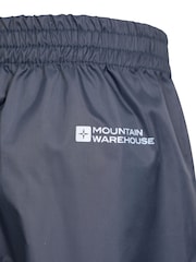 Mountain Warehouse Navy Blue Kids Pakka II Waterproof Overtrousers - Image 5 of 5