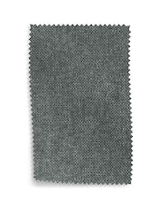 Set of 2 Chunky Weave Mid Grey Wolton Dark Wood Leg Collection Luxe Button Dining Chairs - Image 10 of 10