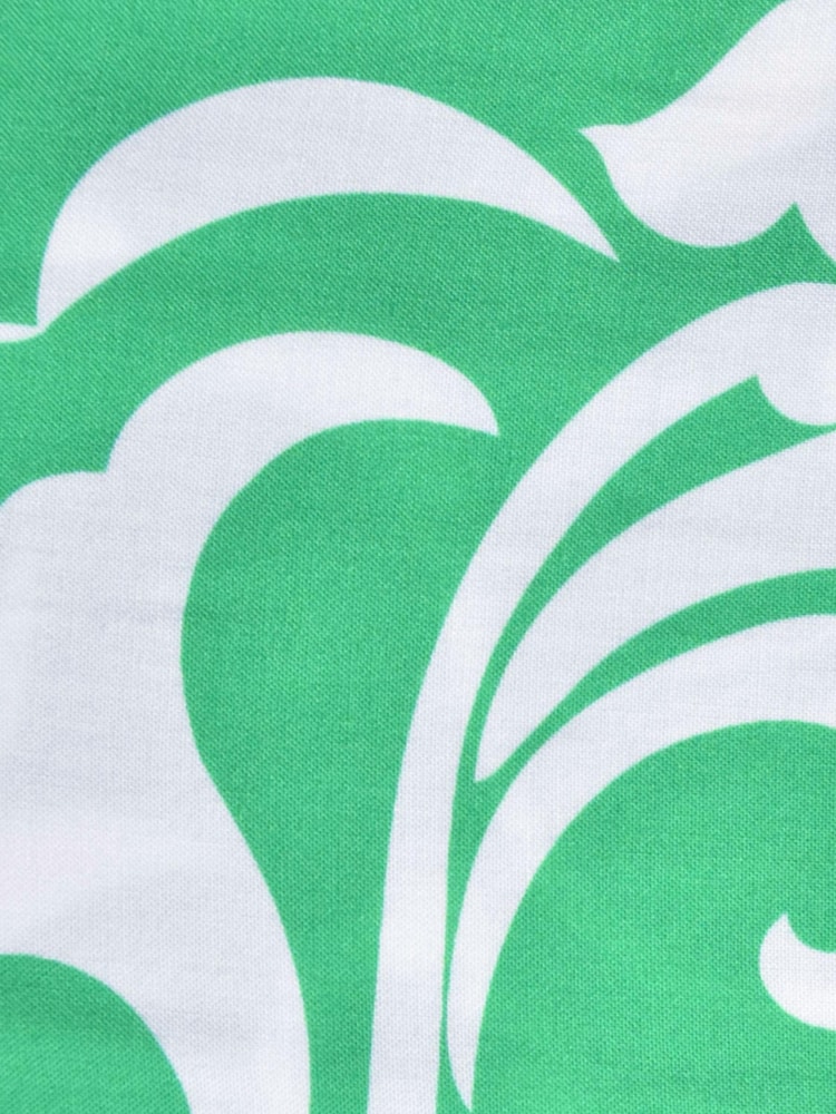 Live Unlimited Green Curve Paisley Print V-Neck Dress - Image 6 of 6