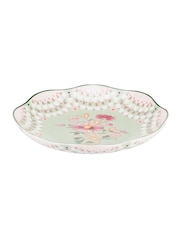 Cath Kidston Green Friendship Gardens Set of 4 Pasta Bowls - Image 2 of 3