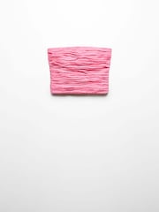 Mango Pink Linen Bandeau Top - Image 6 of 7