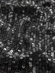 Black Maternity Sequin Skirt - Image 7 of 7