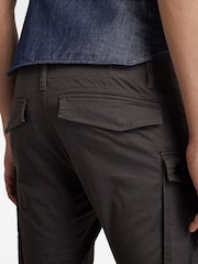 G Star Raven Black G Star Regular Rovic Zip 3D Tapered Cargos Trousers - Image 3 of 5