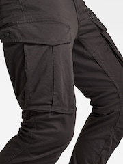 G Star Raven Black G Star Regular Rovic Zip 3D Tapered Cargos Trousers - Image 4 of 5