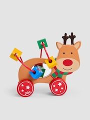 JoJo Maman Bébé Reindeer Push Along - Image 5 of 6