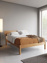 Get Laid Beds Honey Natural The Deco Solid Wood Bed - Image 1 of 3