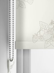 Sophie Allport Sage Green Vector Strawberry Made to Measure Roller Blinds - Image 3 of 6