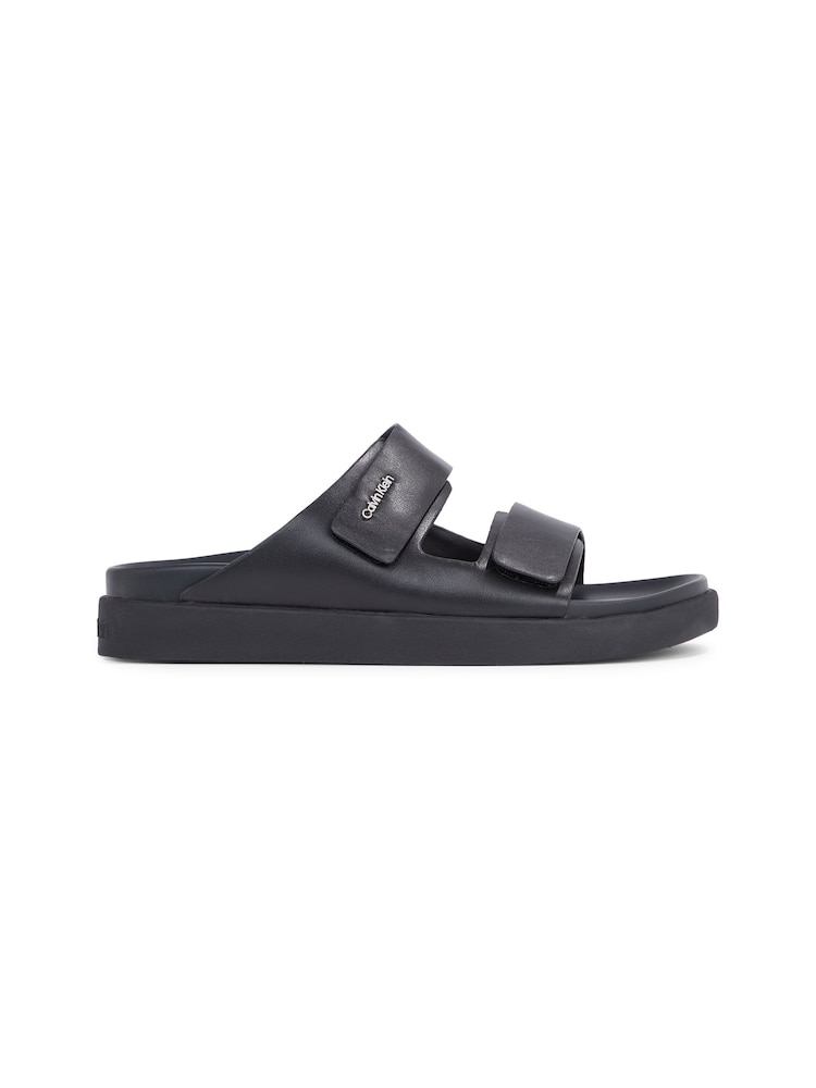 Calvin Klein Cupsole ADJ Slide Leather Mules - Bild 1 von 6
