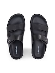 Calvin Klein Cupsole ADJ Slide Leather Mules - Bild 3 von 6