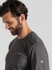 Craghoppers NL Abel Long Sleeved Grey T-Shirt - Image 5 of 6