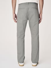 Grey Light Slim Fit Stretch Chinos Trousers - Image 2 of 10