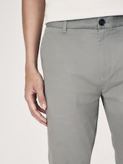 Grey Light Slim Fit Stretch Chinos Trousers - Image 5 of 10