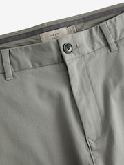 Grey Light Slim Fit Stretch Chinos Trousers - Image 8 of 10